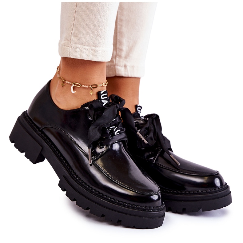 Naisten lakatut kengät La.Fi 210004B-NL Musta