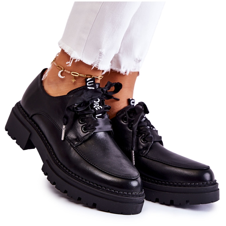 Naisten nahkakengät La.Fi 210004B-PU Musta