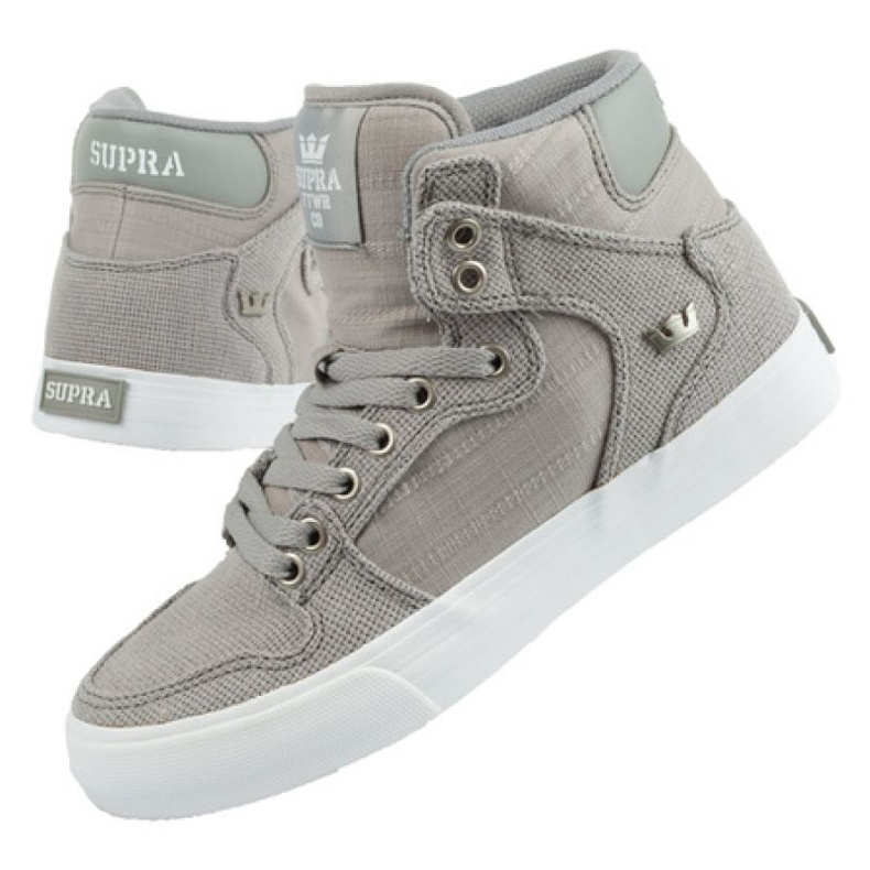 DC Supra Vaider M 08204-210 lenkkarit harmaa