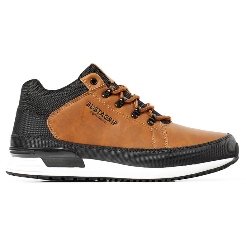 Ruskeat nahkaiset miesten kengät Cruiser Bustagrip