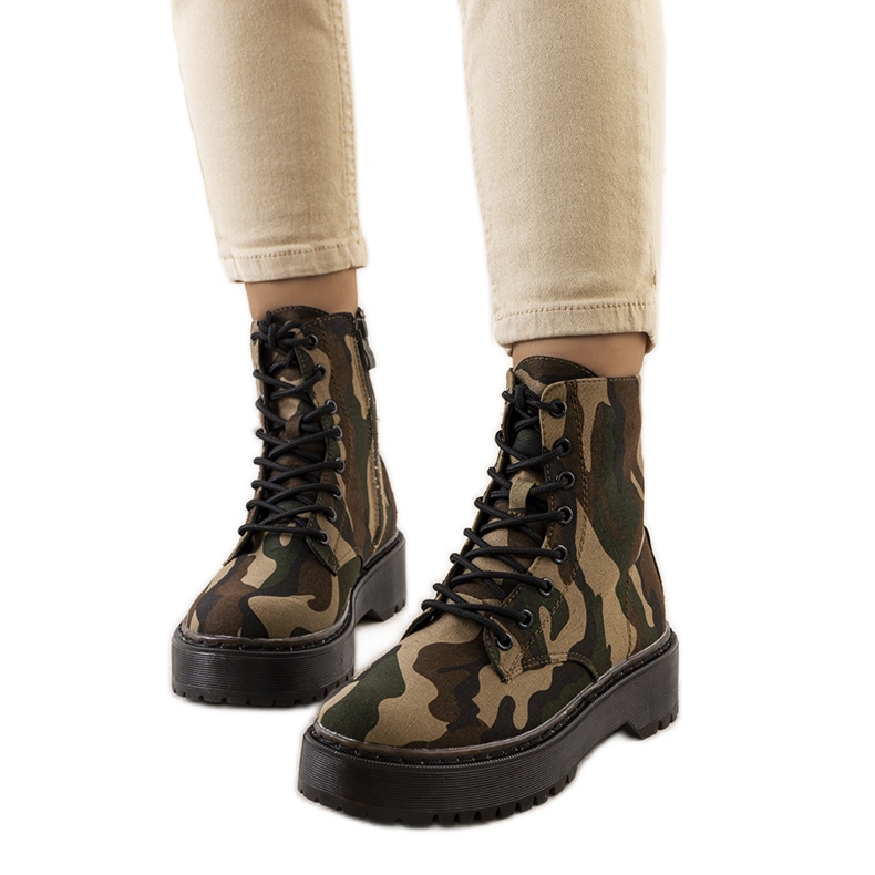 PA1 Lanita vihreät armeijan ansoja ruskea