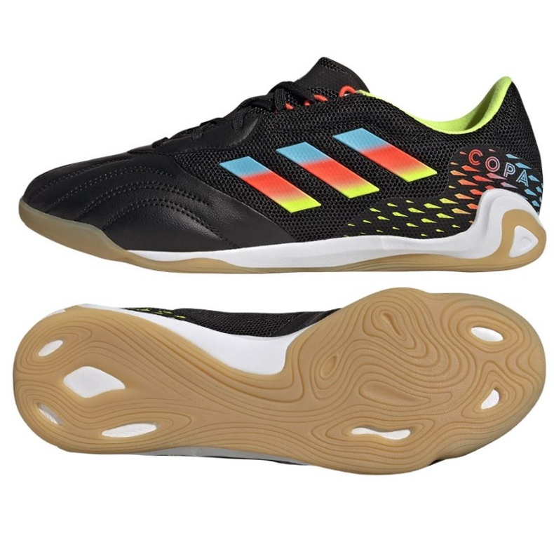 Adidas Copa Sense.3 Sala FY6192 jalkapallokengissä musta musta