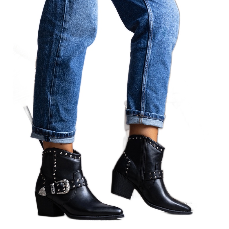 Mustat Zoila cowboysaappaat