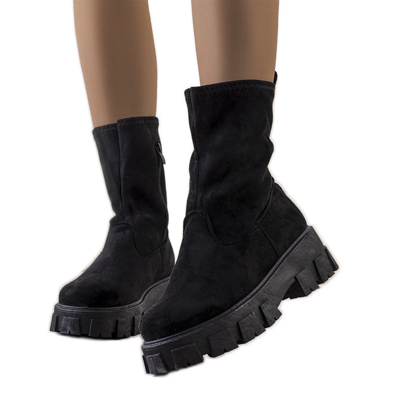 PA1 Mustat saappaat Conco-alustalla