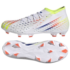 Adidas Predator Edge.2 Fg GW2271 jalkapallokengät valkoinen valkoinen