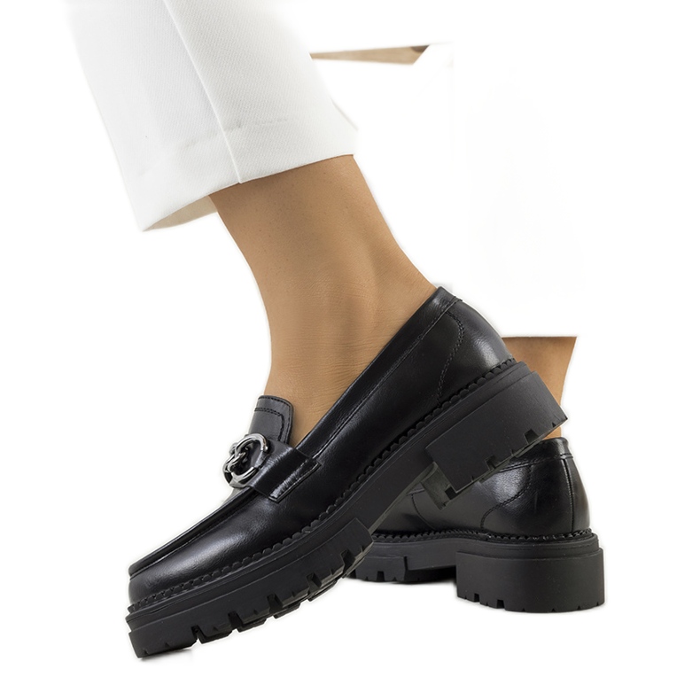 PA1 Joannen mustat nauhakengät