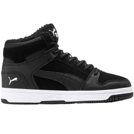 Puma Rebound Layup Fur Sd Jr 37049701 musta