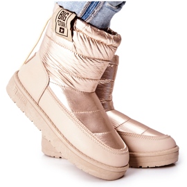 Naisten lumikengät Big Star II274121 Beige