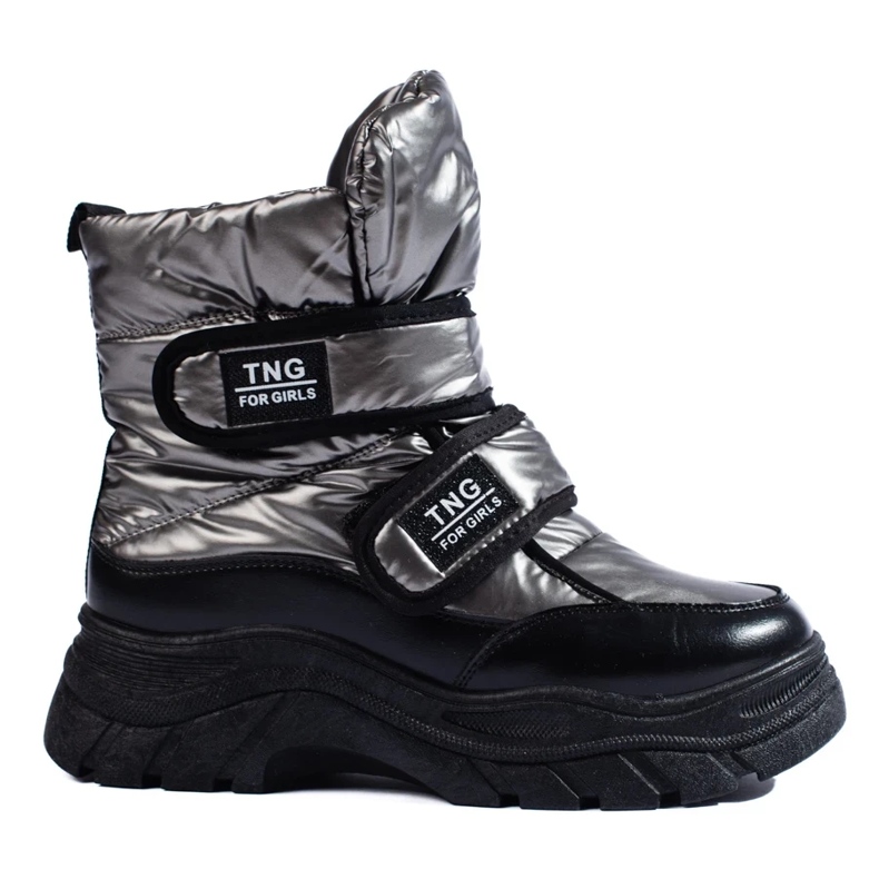 W. Potocki Potockin lämpimät naisten lumisaappaat harmaa