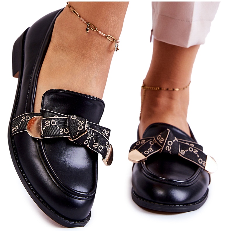 WS1 Naisten nahkahousut, joissa on musta rusetti