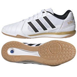 Adidas Top Sala M HR0147 jalkapallokengät valkoinen valkoinen