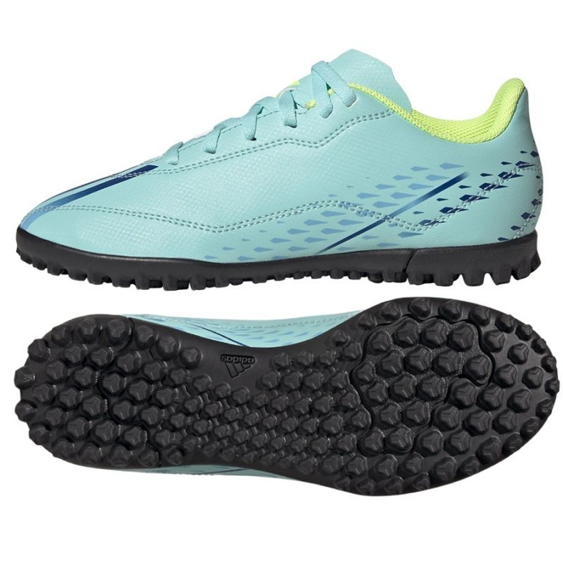 Adidas X Speedportal.4 Tf Jr GW8510 jalkapallokengät sininen sininen