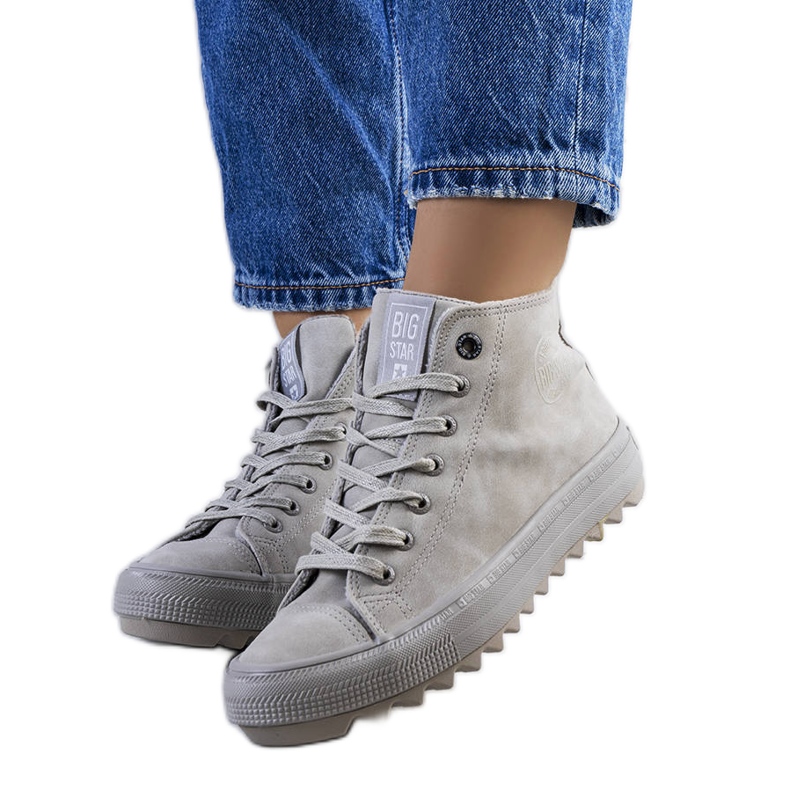 Harmaat eristetyt tennarit Big Star GG274070