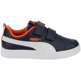Puma Courtflex v2 V Ps Jr 37154326 tummansininen