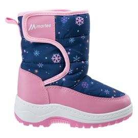Martes Meltis Jr. 92800377254 kengät tummansininen vaaleanpunainen