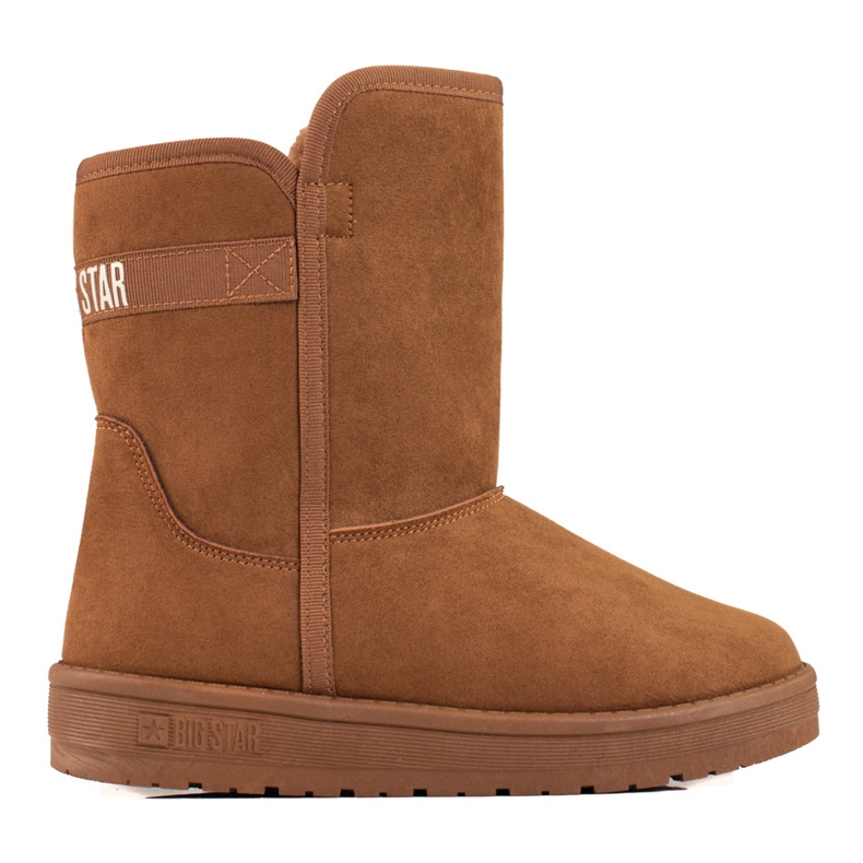 Naisten ruskeat lumisaappaat Big Star KK274616