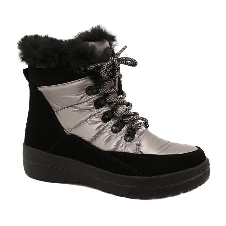 Caprice Women's Snow Boots Vedenpitävä 9-26240-29 032 Musta/taupe