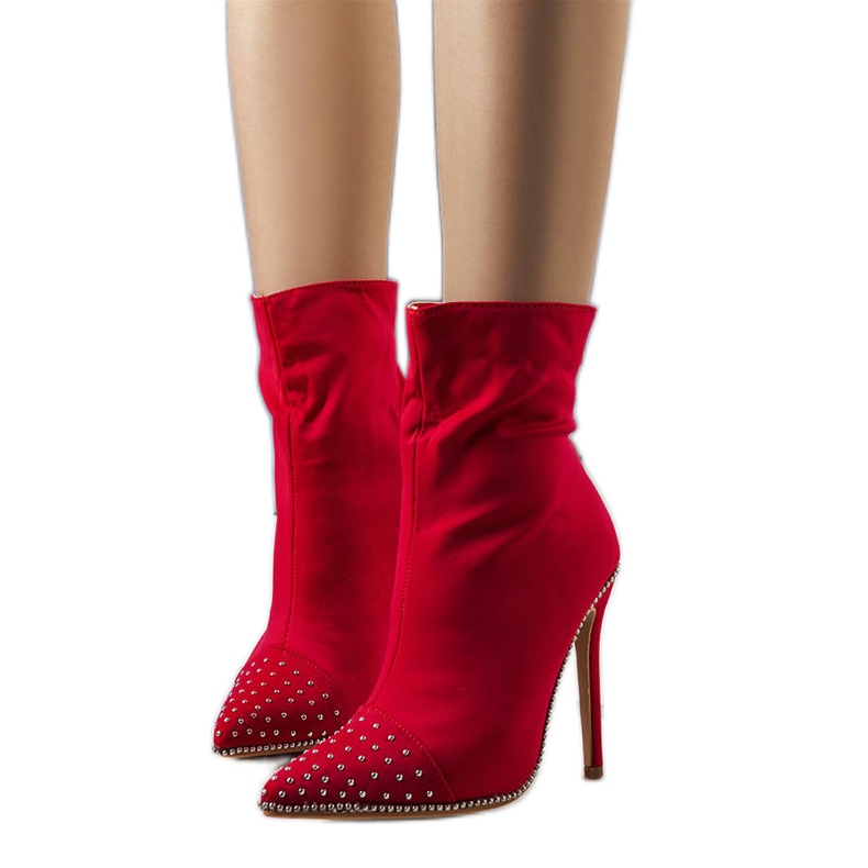 BM Punaiset saappaat Flegrea-korkossa punainen