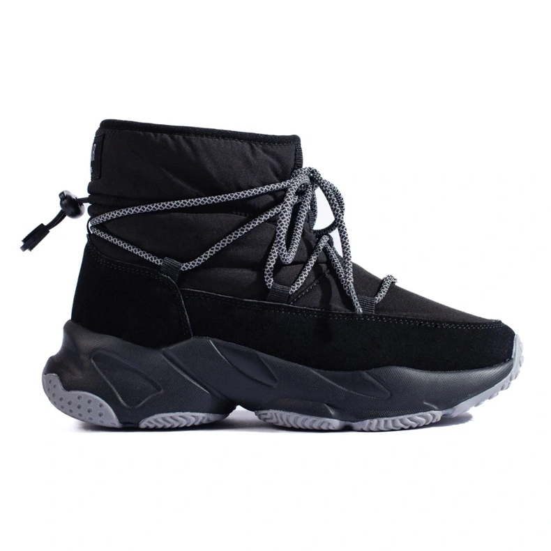 Naisten mustat lumisaappaat Big Star KK274274