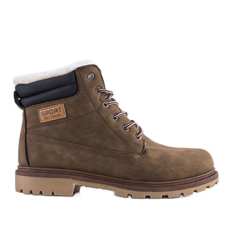 PA1 Pohjoisruskeat miesten eristetyt vaelluskengät