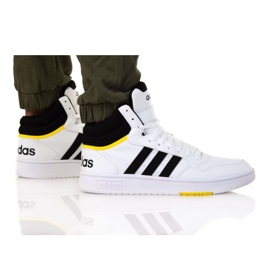 Adidas Hoops 3.0 Mid M GZ4533 kengät valkoinen