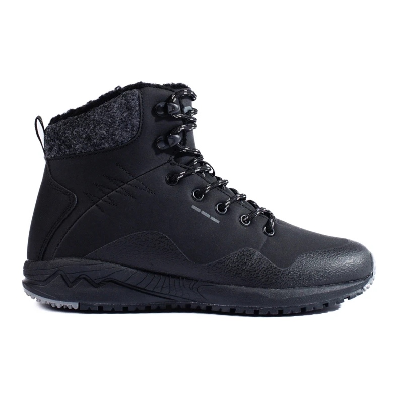 DK Naisten mustat vaellussaappaat shelovet-eristeellä