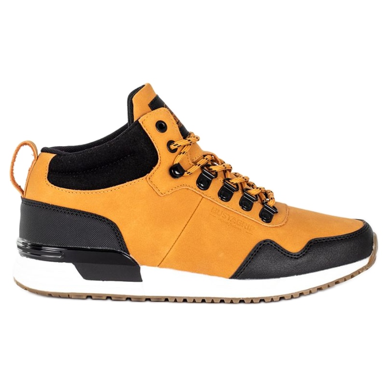 Nahkaiset korkeat saappaat Jogger Pro Bustagrip M MRM6C ruskea