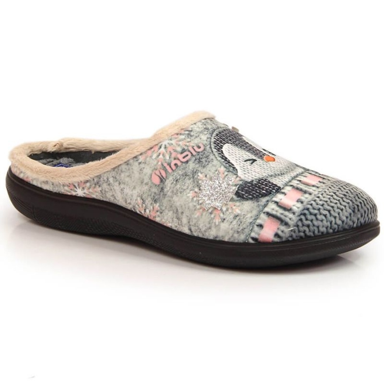 Mukavat lämpimät kotitossut Inblu W ARC25 harmaa