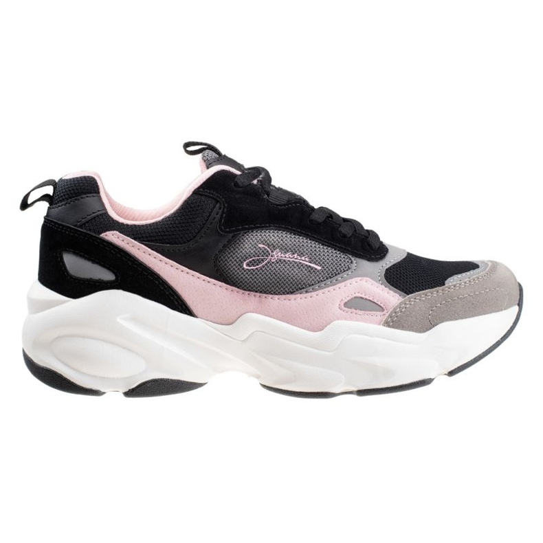 Iguana Obenari kengät W 92800347038 musta vaaleanpunainen harmaa