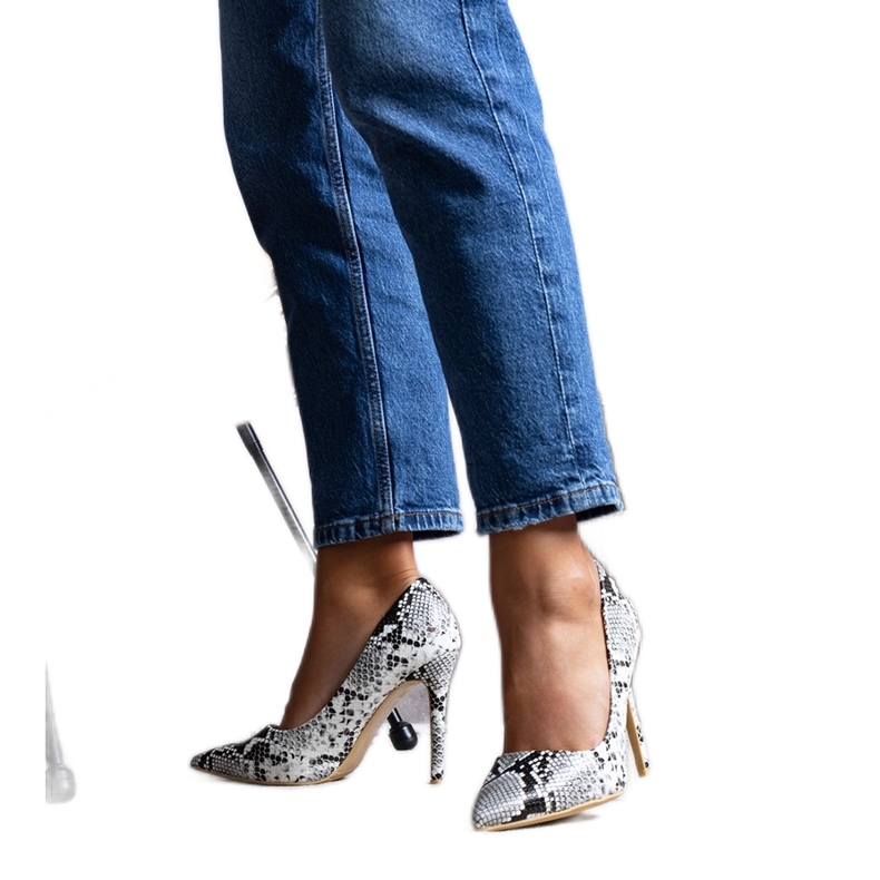 Ephrem valkoiset korkokengät valkoinen