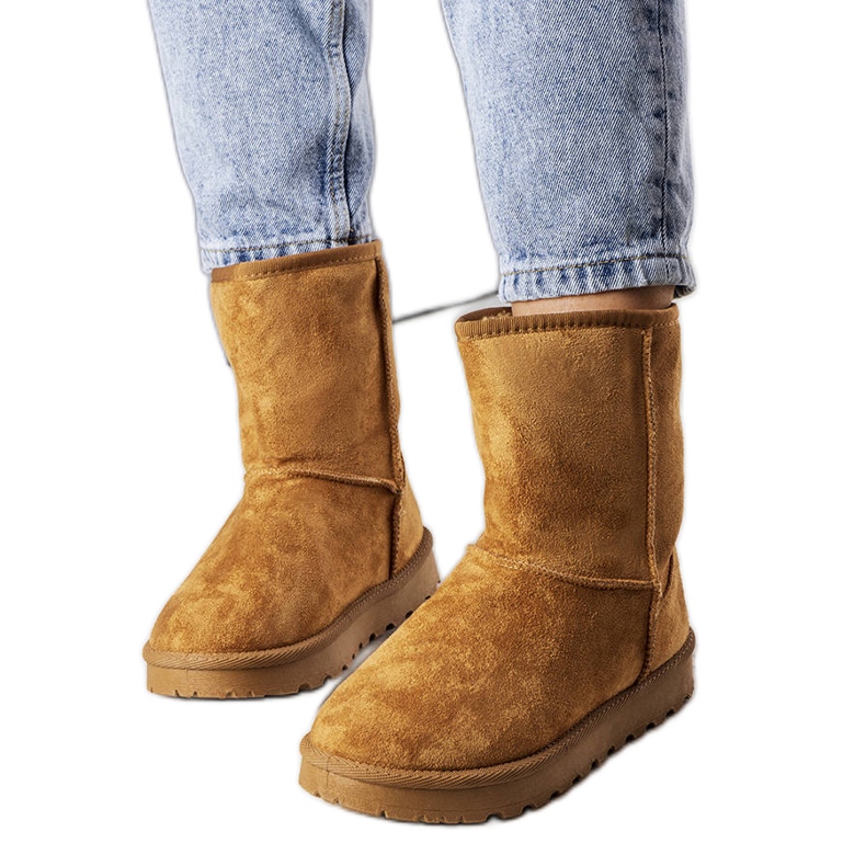 Hank ruskeat eristetyt lumisaappaat