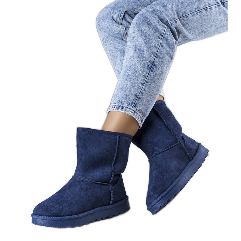 Hank tummansiniset eristetyt lumisaappaat sininen