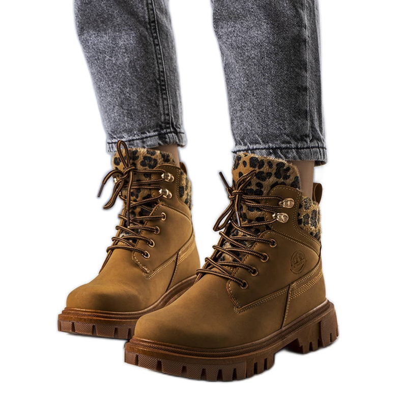 BM Didiansin naisten ruskeat saappaat