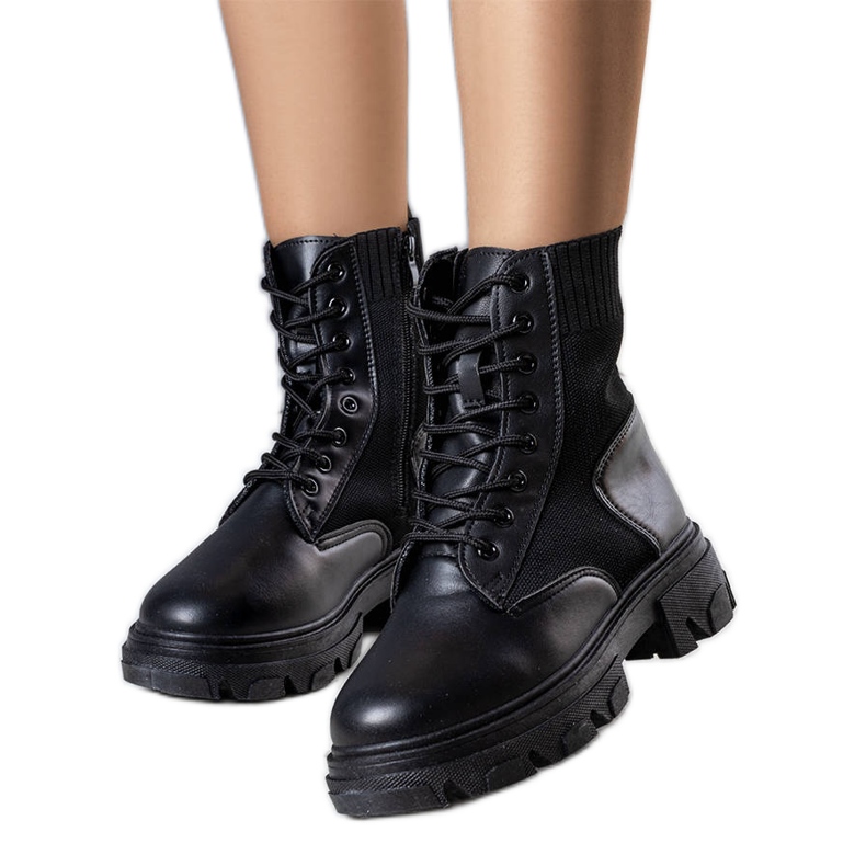 PA1 Lenotre naisten mustat saappaat