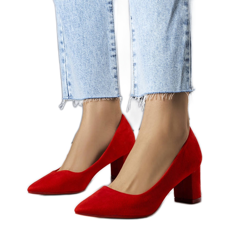 BM Demikin punaiset korkokengät punainen