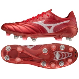 Mizuno Morelia Neo Iii ß Elite Mix M P1GC229160 jalkapallokengät punainen appelsiinit ja punaiset
