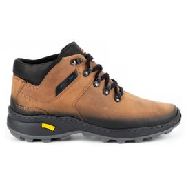 Olivier Miesten eristetyt nahkakengät 895MA punainen oranssi