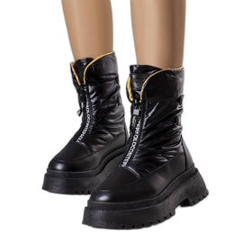 Shawnin mustat paksut lumisaappaat