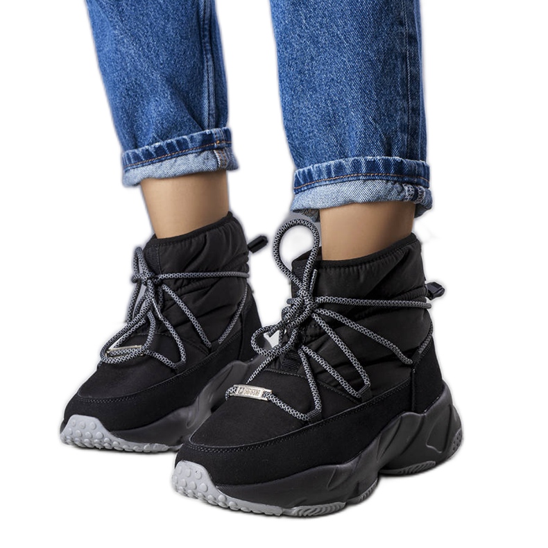 Big Star mustat lumisaappaat KK274274