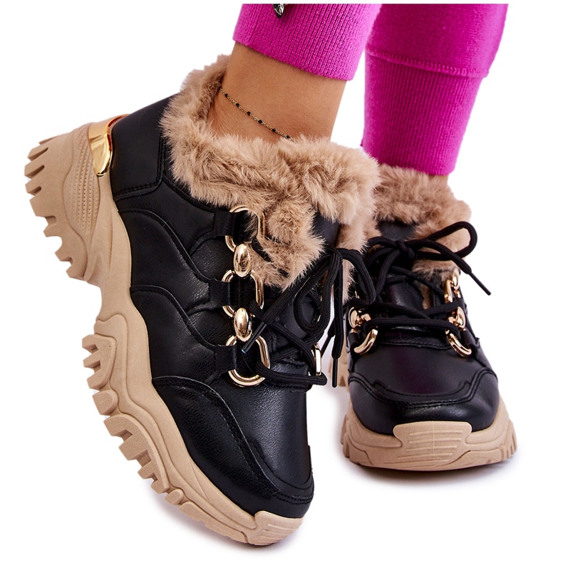 PM1 Naisten eristetyt urheilukengät, kiristysnauha, musta beige Kerberos