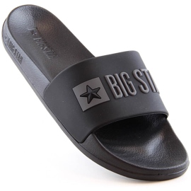 Mustat naisten allastossut Big Star FF274A200