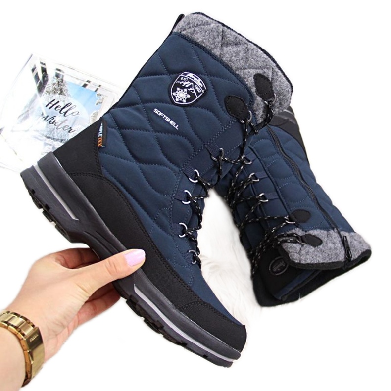 American Clubin vedenpitävät lumikengät W AM516C sininen