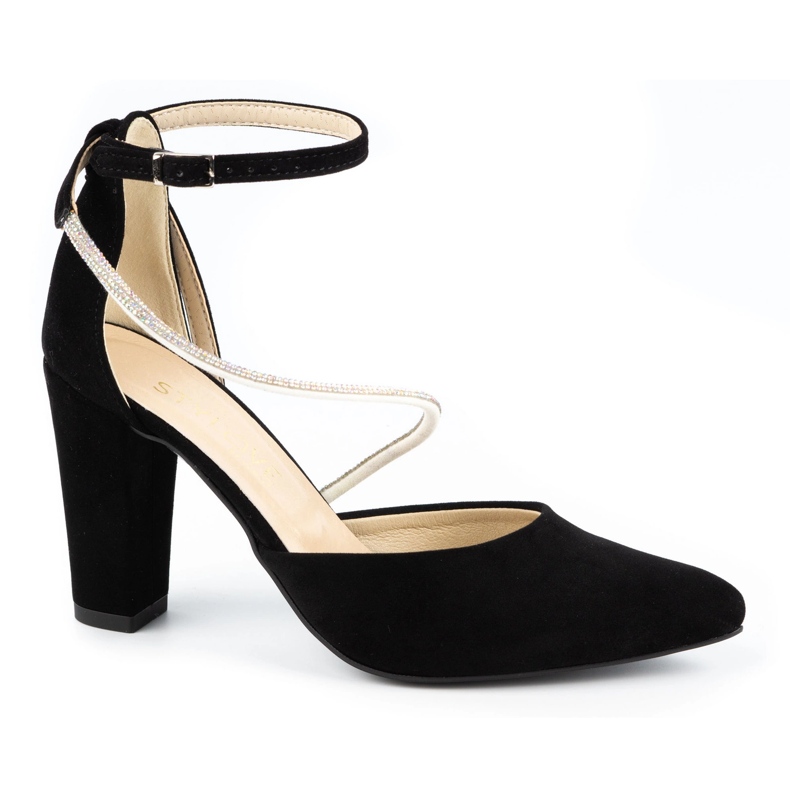 Ivbut Naisten pumput pylväässä Puola 859IV musta