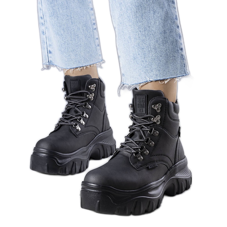 Big Star mustat saappaat KK274368