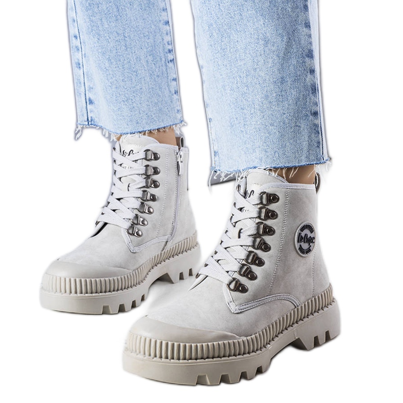 Harmaa eristetyt saappaat LCJ-22-44-1340L Lee Cooper