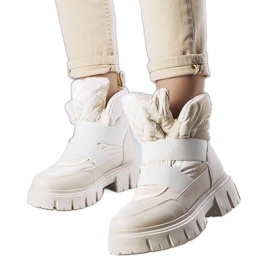 Beiget eristetyt slip-on lumisaappaat Franciscolta