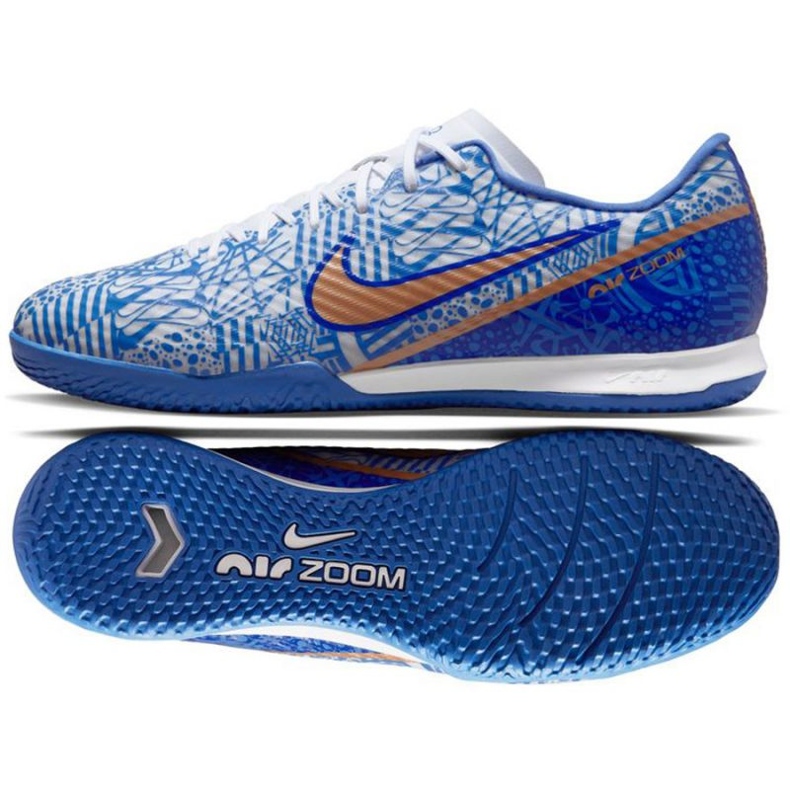 Nike Zoom Mercurial Vapor 15 Academy CR7 Ic M DQ5313 182 jalkapallokengät sininen sininen