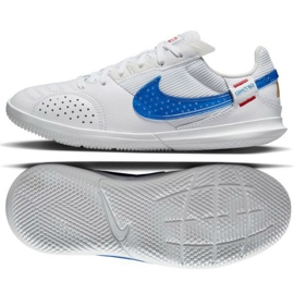 Nike Streetgato Ic Jr DH7723 146 jalkapallokengät valkoinen valkoinen
