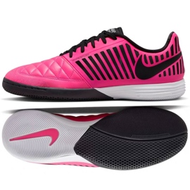 Nike LunarGato Ii Ic M 580456 605 jalkapallokengät vaaleanpunainen ruusuja ja violetteja