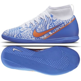 Nike Mercurial Superfly 9 Club CR7 Ic Jr DQ5327 182 jalkapallokengät sininen sininen